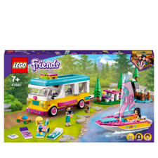 LEGO 41681 Friends Forest Camper Van and Sailboat Camping Adventure Age 7+ New