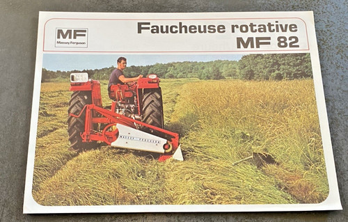 Notice publicitaire faucheuse - notice,
