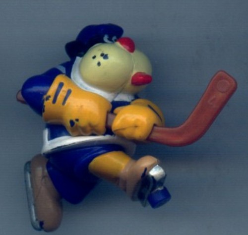Figurine chat maillot bleu - bleu, 30