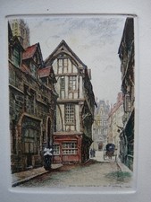 Ancienne Gravure Eau Forte