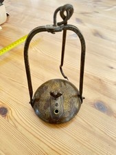ANCIENNE LAMPE A HUILE DE