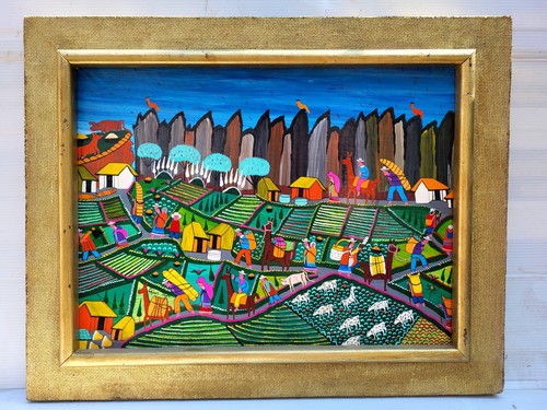 Tableau signé césar vega - signé,