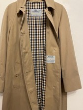 AQUASCUTUM Manteau 100% Coton En Très Bon État Made in England