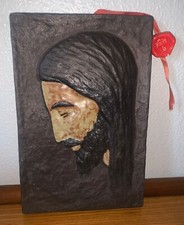 Rare plaque au profil du