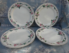 4 ASSIETTES PLATES VILLEROY ET BOCH service PALERMO 27CM TRACES D'USAGE