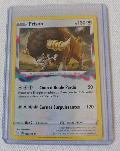 Carte pokémon rare frison - pokémon,