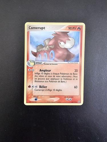Carte pokémon camerupt - camerupt, 36/110