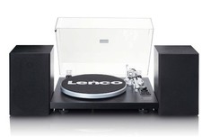 LS-500 Platine vinyle Hi-Fi avec Bluetooth - Avec haut-parleurs externes 2 x 30 