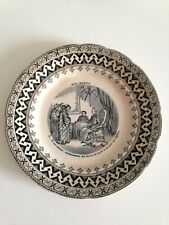 Assiette HB Choisy le Roi Assiette parlante Mac Mahon N° 5