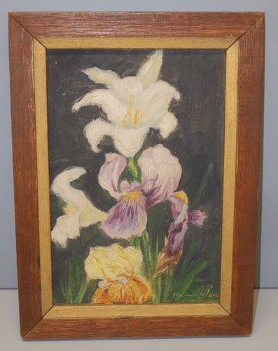 Ancien tableau huile sur - -ancien,