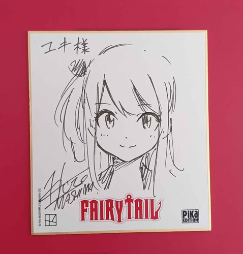 Shikishi officiel fairy tail - officiel,