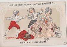 RARE CHROMO PUBLICITAIRE LAIT