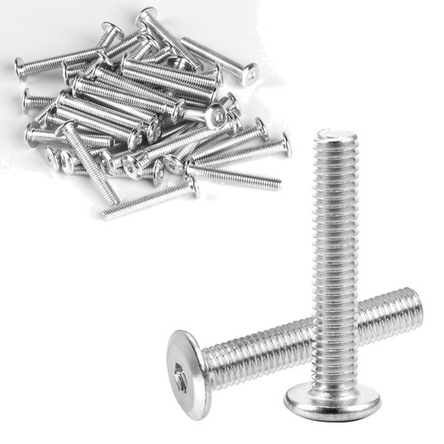 Vis m6x40mm inox boulons - vis,