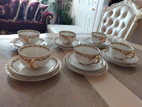 18pc antique haviland co - 18pc.antique,