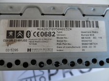 AUTORADIO BLUETOOTH CD NAVIGATION GPS  RNEG 5 PEUGEOT 308 PHASE 1 CC SW BERLINE