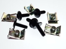 10x Écrou En Tôle M6 Et 10x