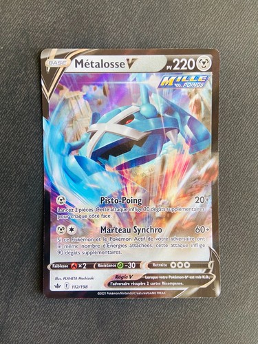 Carte pokémon metalosse - carte,