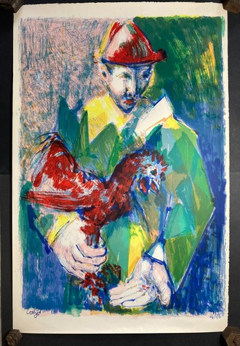 Bernard lorjou arlequin au - bernard,