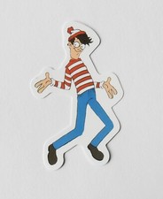 vianille - Sticker Où est Charlie Where's Waldo -  7 x 4,5 cm