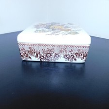 Boîte rectangulaire en porcelaine MASON'S patent tronstone "ascot" England