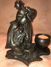 partylite noel marie joseph jésus en bronze tbe