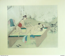 Estampe Chinoise scène