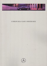 Catalogue Brochure Mercedes E 200-400 W124 07/1994 Italie / Italia