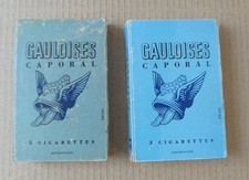2 paquets de 3 Cigarettes Gauloises, pour la Collection.