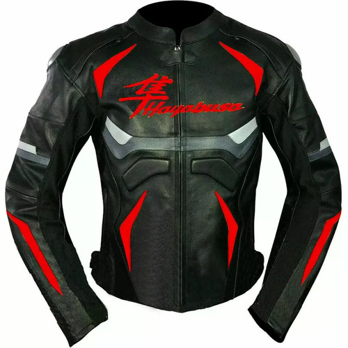 Hommes cuir blouson suzuki - hommes,