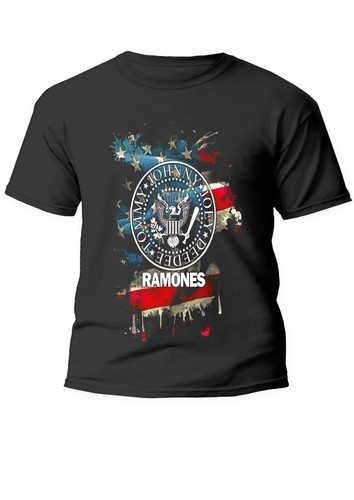 Tee shirt ramones - ramones, 100%
