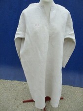 Chemise ancienne N°267 femme homme grand mère lin chanvre nuit robe très bon éta