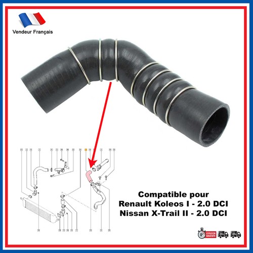 Pipe durite intercooler - durite,