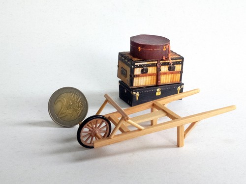 Garret made trolley and paper - garret,