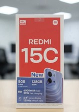 [NEUF] Smartphone Xiaomi Redmi 15C New Noir 12gb/8go 6000 mAh Charge Rapide 33W
