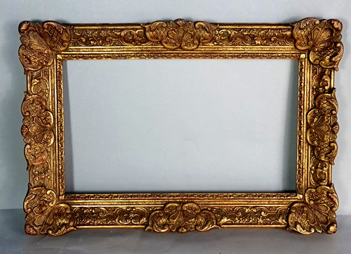 Cadre ancien verre feuillure - +verre,