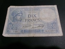 France: billet 10 francs