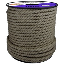 Corde polychanvre naturelle 16mm 100m toronné Spleitex - fabriqué en Allemagne