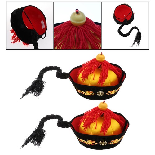 Chapeau empereur chinois - chapeau,