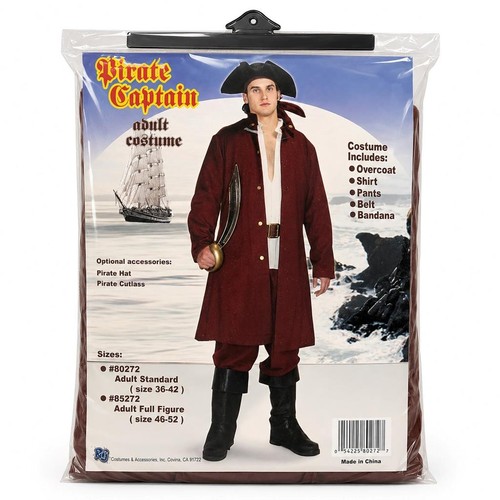 Costume pirate captain - rg,