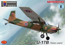 Cessna U-17B „Asian users“ - Kovozavody Prostejov KPM0495 skala 1/72