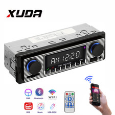 Retro Autoradio Bluetooth Freisprech-einrichtung USB SD AUX MP3 Oldtimer Radio