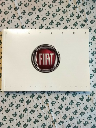 Notice fiat 500x allemand - notice, en