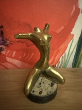 sculpture vintage bronze doré