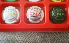 Capsules de champagne MOREL Yves N° 7 b, 7 c et 7 f