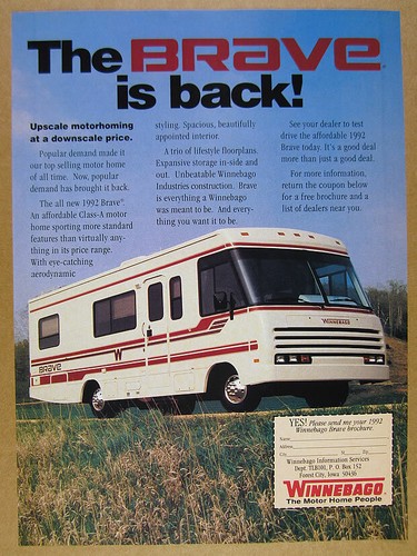 1992 winnebago brave motorhome - 1992,