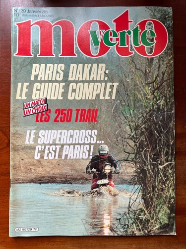 Moto verte 129 1 - moto, 1/1985
