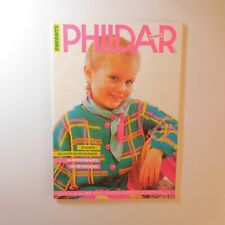 1987 PHILDAR mailles 142 tricot patron couture mode enfant vintage France N6934
