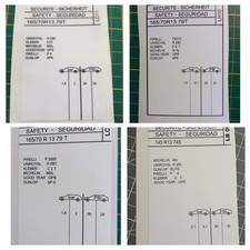 Autocollant Pression des pneus