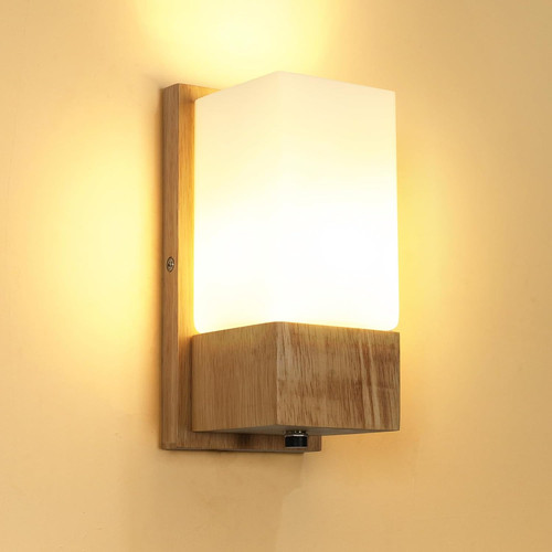 Applique murale bois - applique, en