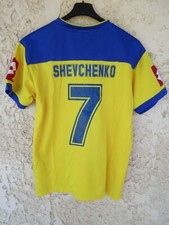 Maillot football SHEVCHENKO n°7 couleur UKRAINE vintage LOTTO shirt trikot XS